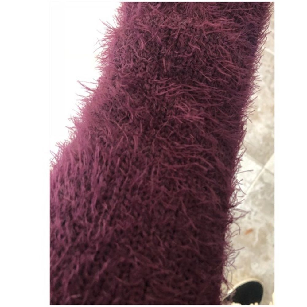 ✨ Fuzzy Lace Trim Sweater✨ - Picture 5 of 6